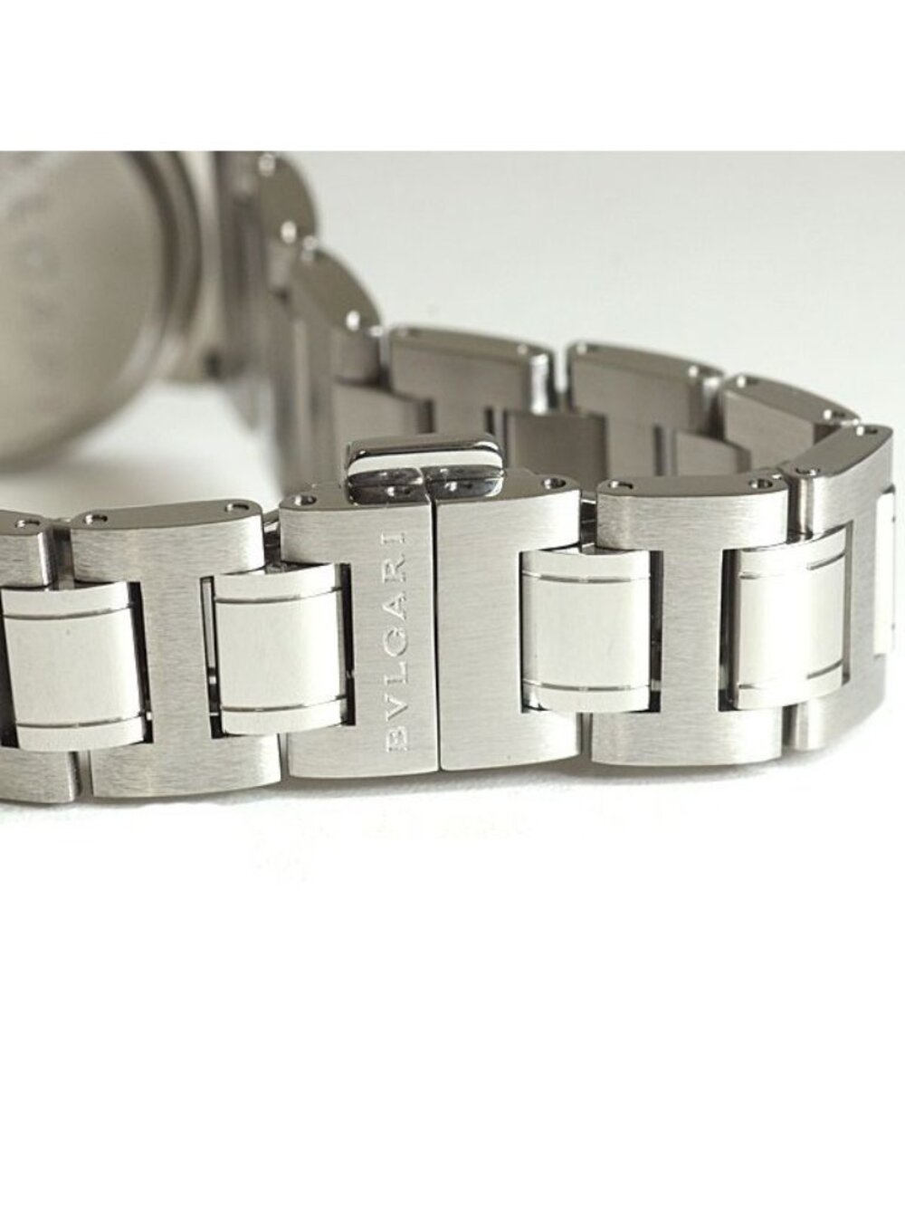 ★SOLD★ Bvlgari Watch Silver Dial SS Quartz Polished Finished - Picture 6 of 6